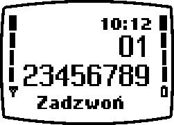 3. Podstawowe funkcje telefonu Nawi±zywanie po³±czeñ 1. W trybie gotowo ci, pos³uguj±c siê klawiszami od do, wprowad¼ numer telefonu wraz z numerem kierunkowym.