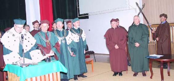 Nadanie prof. Anthony emu Mosesowi tytułu doktora honoris causa PL Doktorat honoris causa prof. Tadeusza Kaczorka podczas święta PL 13.05.