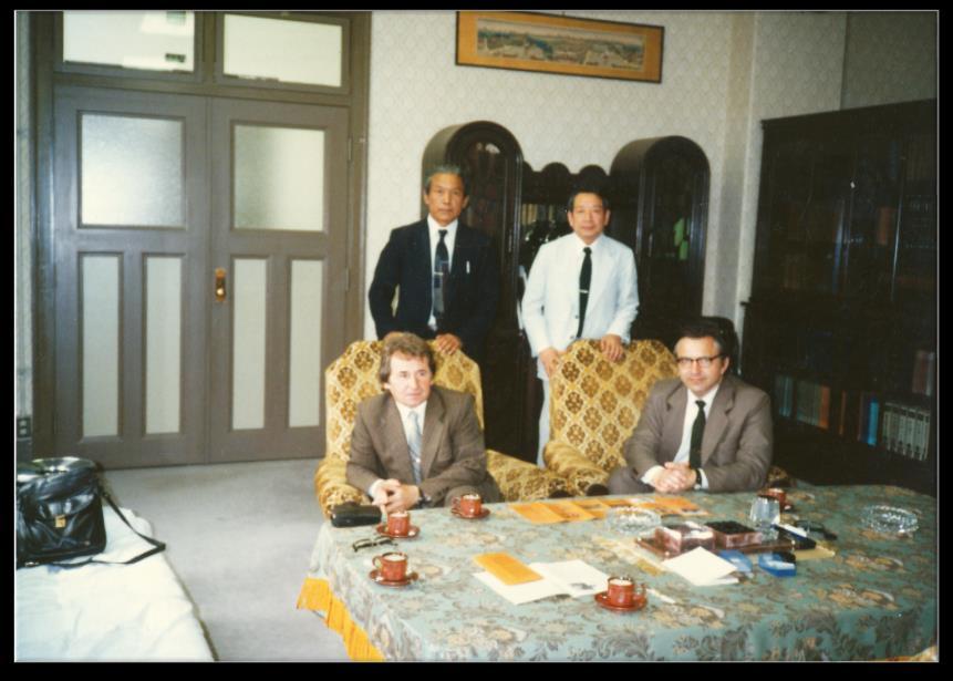 Ryszard Goleman Uniwersytet Kanazawa w Japonii (mnożniki magnetyczne prof. K. Bessho, prof.
