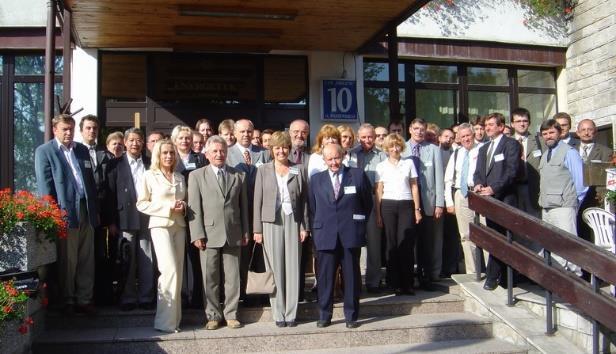 Uczestnicy konferencji ELMECO-4 w Nałęczowie,