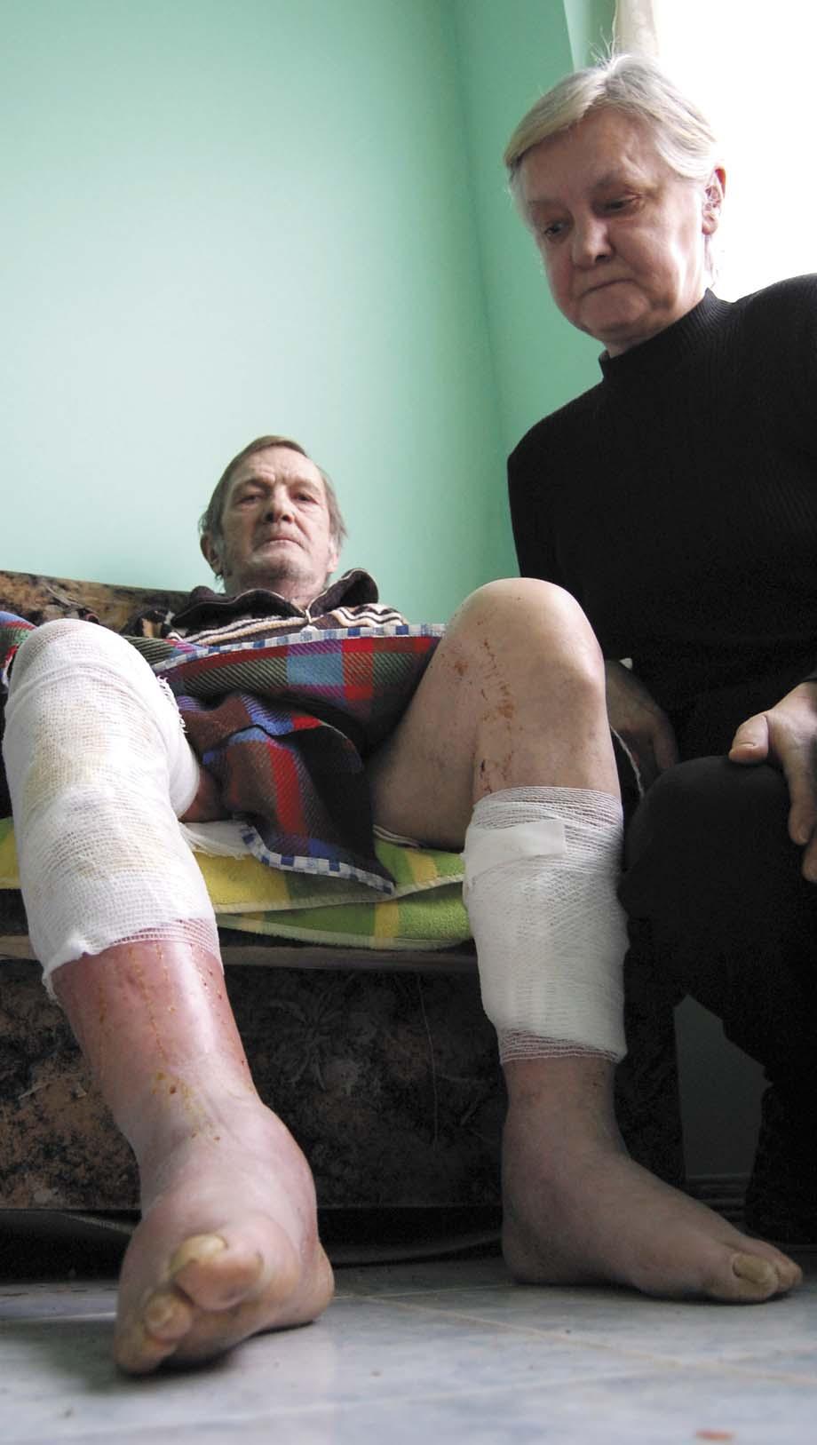 Nowiny WODZISŁAWSKIE wtorek, 22 stycznia 2008 r. Pani Maria jak zwykle żebrała pod wodzisławskim Kauflandem. W ubiegłą sobotę spotkała Jacka.