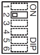 PANEL WYWOŁANIA MIKRA 1783/1 PANEL WYWOŁANIA MIKRA 1783/1 3) Ustawienia przełączników dip-switch AUX: Dip 1 Dip 2 Dip 3 Dip 4 Dip 5 Dip 6 Typ panelu Adres panelu dodatkowego Tryb otwarcia drzwi