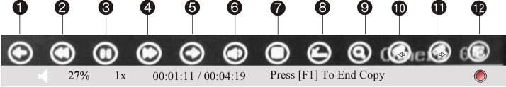 64 TruVision DVR 40 instrukcja obsługi Opcja Opis 1x: Aktualna szybkość. 2x: Podwojenie aktualnej szybkości: 4x: Poczwórne zwiększenie szybkości. 8x: Ośmiokrotne zwiększenie szybkości.