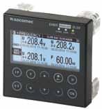 4.1.1. Zakres Interfejs komunikacji i zasilania (24 V DC) DIRIS Digiware D Wyświetlacz wielopunktowy DIRIS Digiware D-40 Nr kat. 4829 0199 DIRIS Digiware D-50 Nr kat.