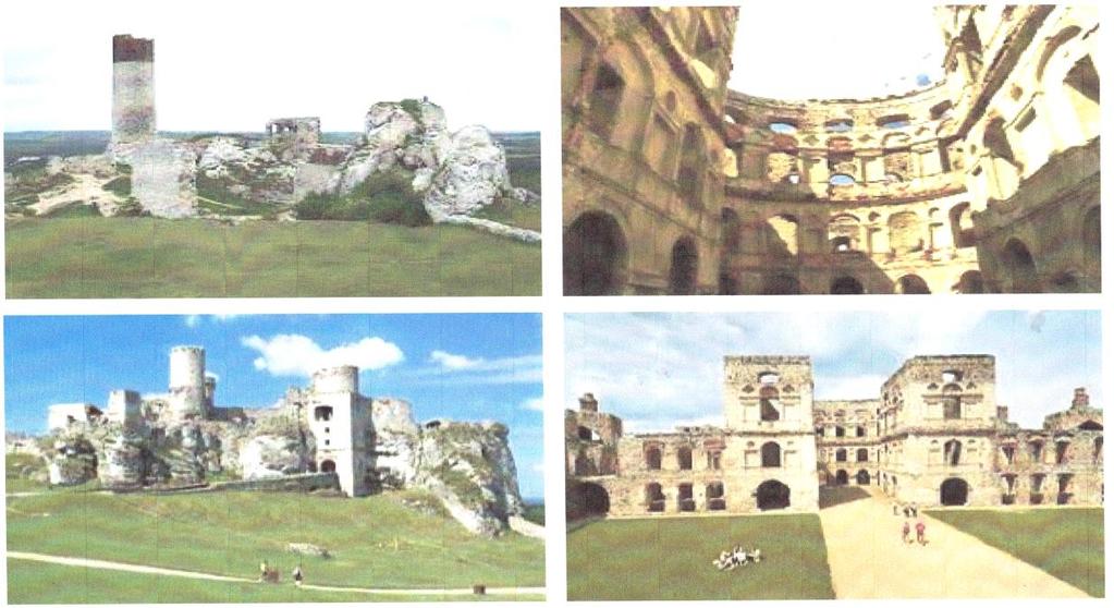 33 Zamki zniszczone przez Szwedów: Olsztyn, Ogrodzieniec, Bobolice, Krzyżtopór Katalogi turystyczne z tych okolic informują turystów, że większość zamków była zniszczona przez Szwedów w czasie Potopu.