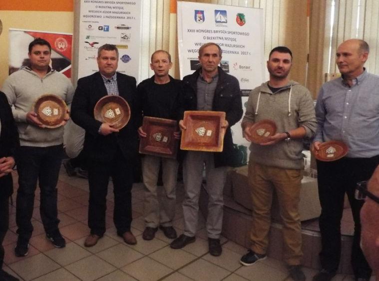 Turniej Par o Błękitną Wstęgę Wielkich Jezior Mazurskich 8 OTP** Grand Prix Województwa SEWIL 2017 Klub 11 MPA w Węgorzewie, 1.10.2017r.