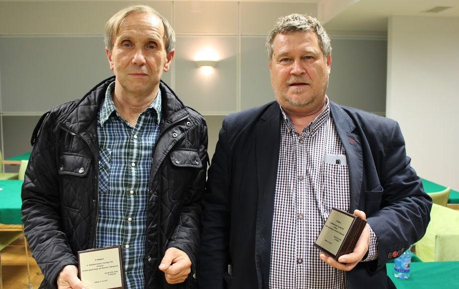 Jubileuszowy Turniej Par 60-lecia brydŝa sportowego na Warmii i Mazurach, 21.10.2017, Łańsk k/olsztyna, (50 par) 60 lat minęło! Gramy w brydŝa sportowego na Warmii i Mazurach juŝ od 60 lat.