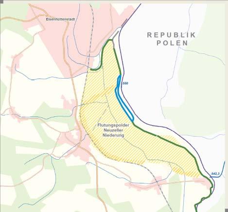 nizina neuzellerska Działanie budowa wałów polder Ratzdorfer Wały na polderze Ratzdorfer 2016 Remont wałów na