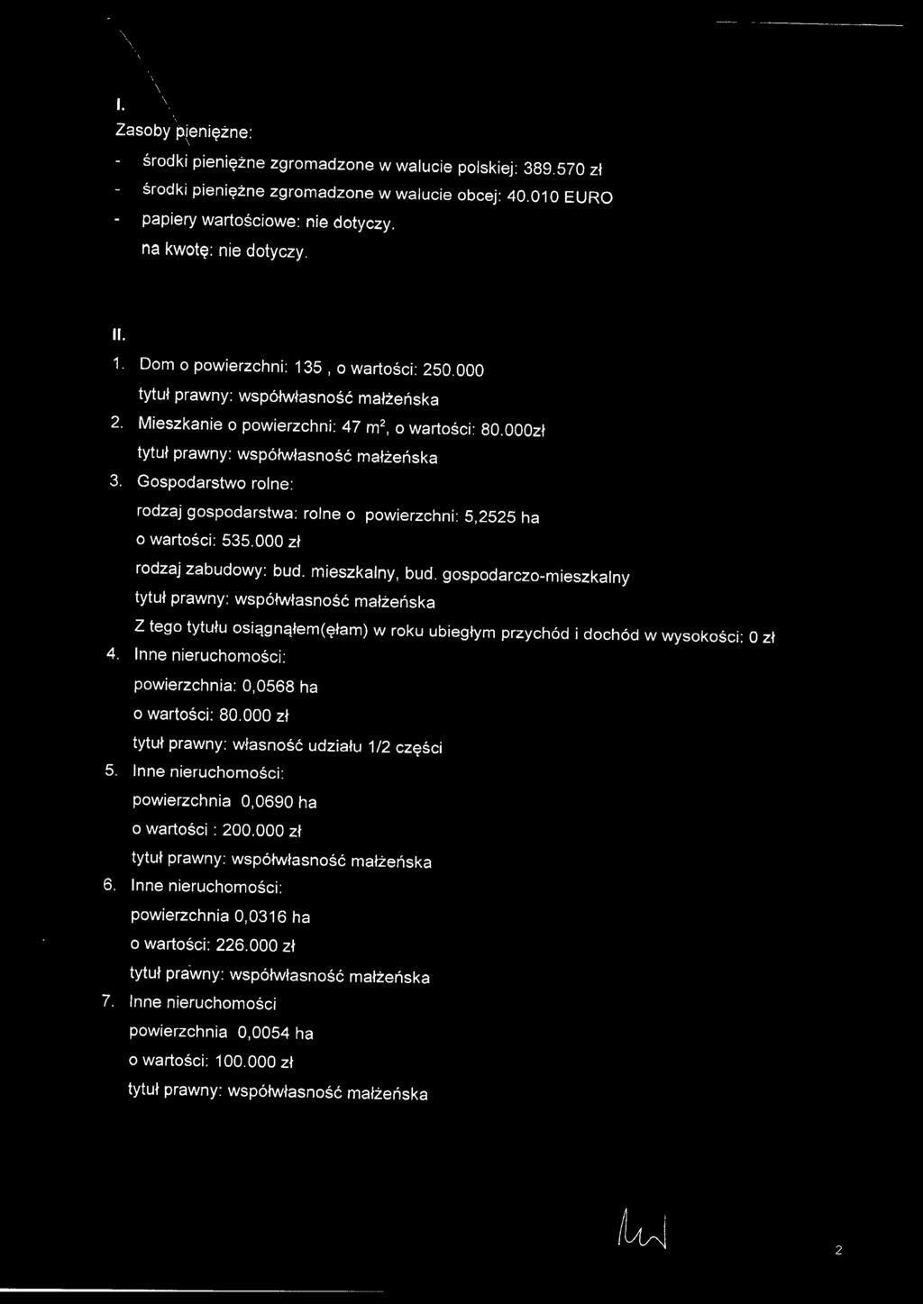 000 zł rodzaj zabudowy: bud. mieszkalny, bud. gospodarczo-mieszkalny Z tego tytułu osiągnąłem(ęłam) w roku ubiegłym przychód i dochód w wysokości: O zł 4.