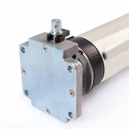 MONDRIAN M9 Ø 92 230 V AC 50 Hz Ogranicznik mechaniczny Wbudowanie działanie awaryjne Możliwość użycia na rurze 102 mm okrągłej.