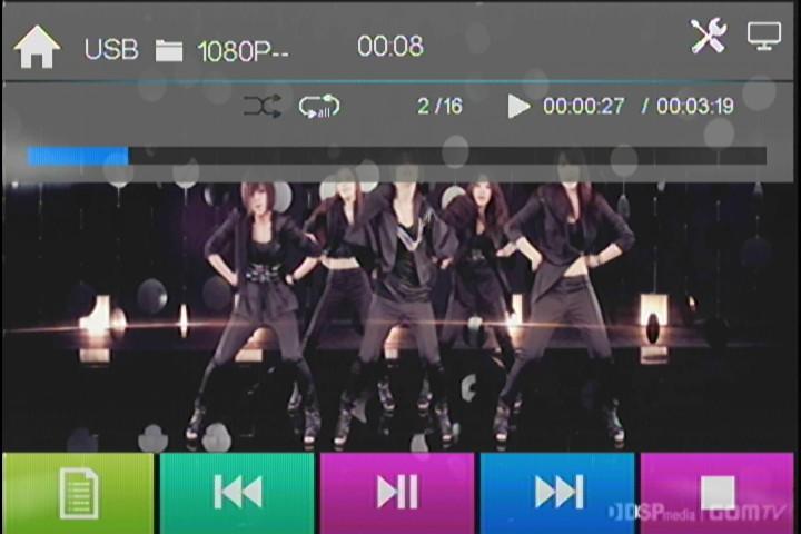 Rys 15 Rys 16 Odtwarzanie AUDIO-VIDEO z nośnika pamięci zewnętrznej Pendrive, kart micro SD Urządzenie umożliwia odtwarzanie skompresowanych plików audio-video jak MP3, WMA, MP4, AVI, RMVB, MPEG, DAT
