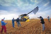 07 Prosto z Zedelgem Flagowe modele maszyn z serii CR Revelation powstają w belgijskim Zedelgem, gdzie mieści się światowe centrum badawczokonstrukcyjne maszyn żniwnych (Centre of Harvesting