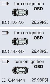6. Czytanie, zapisywanie ID czytników kół przy użyciu modułu OBDII Funkcja zaprojektowana w celu umożliwienia nadpisywania lub sczytywania ID kół przy użyciu modułu OBDII Wybieranie producenta: w