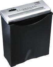PaperSAFE Zestawienie różnych rozmiarów niszczarek z serii PaperSAFE : pojemność od 9 L do 32 L 14 l 17 l Płyty CD / Karty DVD plastikowe Spinacze do papieru 12 l 9l Poziomy bezpieczeństwa DIN 66399