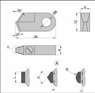 PozostaLe / narzedzia, diamentowe (Other diamond tools) FREZY I NOŻE DIAMENTOWE JUBILERSKIE (DIAMOND TOOLS FOR