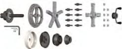 895,00 705 589 172 Lkw/Leicht-Lkw dapter Kit Cemb, Hofmann, JC, Ravaglioli, Cormach Tr 40x4 1.