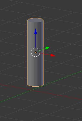 obiekt typu cylinder.
