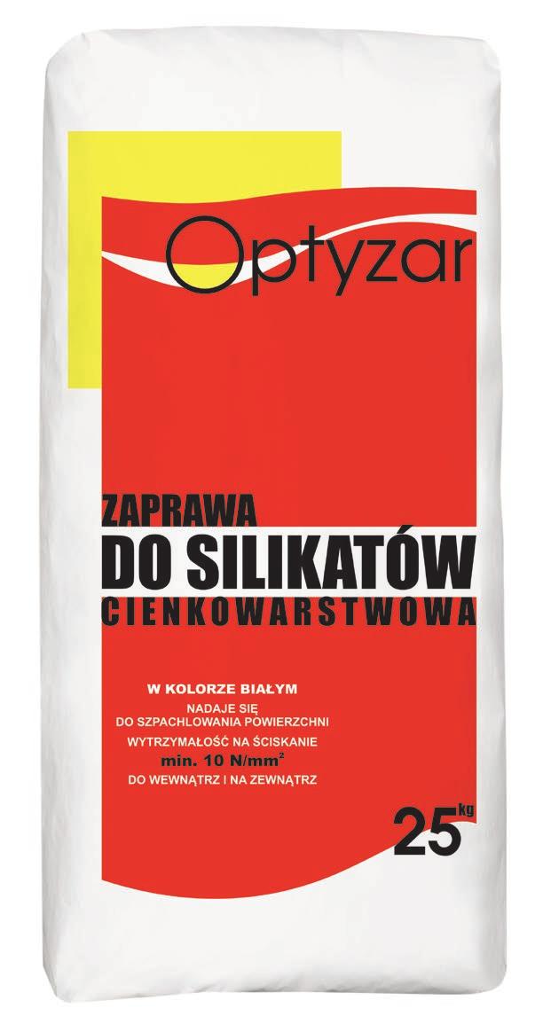 Ostatnia aktualizacja karty technicznej: 2015-07-10 Zaprawa Murarska do Silikatów Optyzar Biała do murowania ścian wewnętrznych i zewnętrznych do kondygnacji naziemnych, ścian fundamentowych i