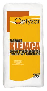 Silikatów Optyzar Biała Zaprawa Murarska do Klinkieru Optyzar Tynk