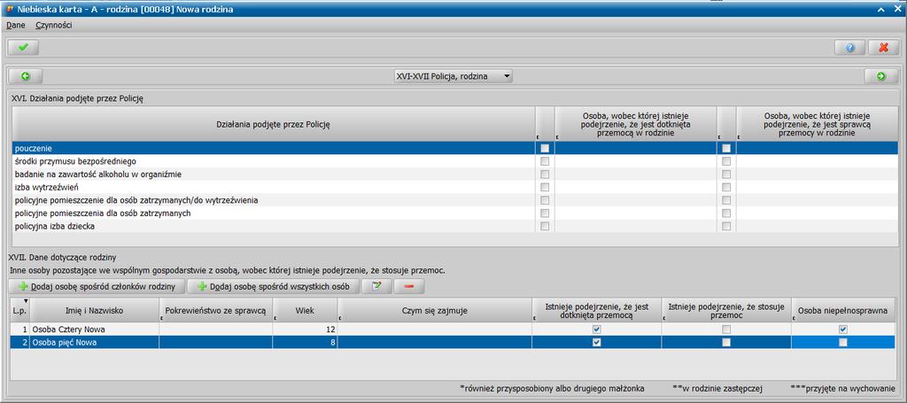 Funkcjonalność ta dotyczy dużych miast, w których funkcjonuje kilka Zespołów, obsługiwanych od strony informatycznej przez jedną instalację POMOST Std, podzieloną na poszczególne Zespoły (komórki