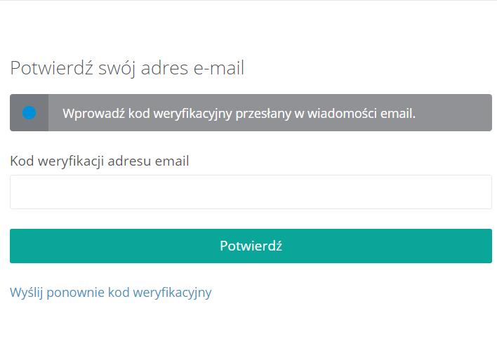 Formularz rejestracyjny jest podzielony na trzy sekcje: Dane Dostawcy należy na tej sekcji wpisać podstawowe dane Dostawcy (Nazwa