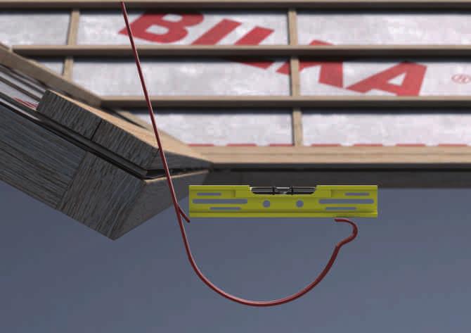 tak, aby hak podczas instalacji znalazł się w idealnie