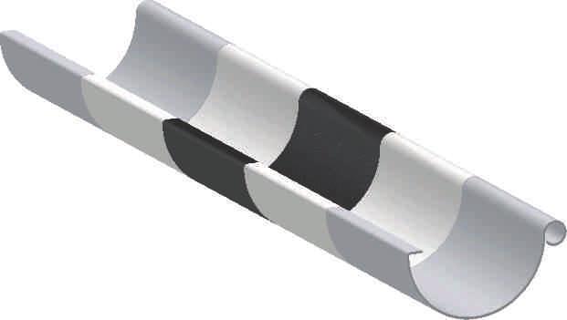 KATALOG STALOWEGO SYSTEMU RYNNOWEGO SUROWCE System rynnowy BILKA jest wykonany ze stali cynkowanej na gorąco i wielowarstwowo zabezpieczonej z obu stron, by służyć przez wiele lat.