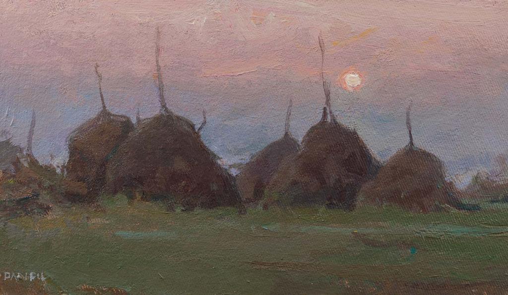 Motyw z Lubiatowa, 2017, akryl, 15 26 Sierpień August August 31 1 2 3 4 32 5 6