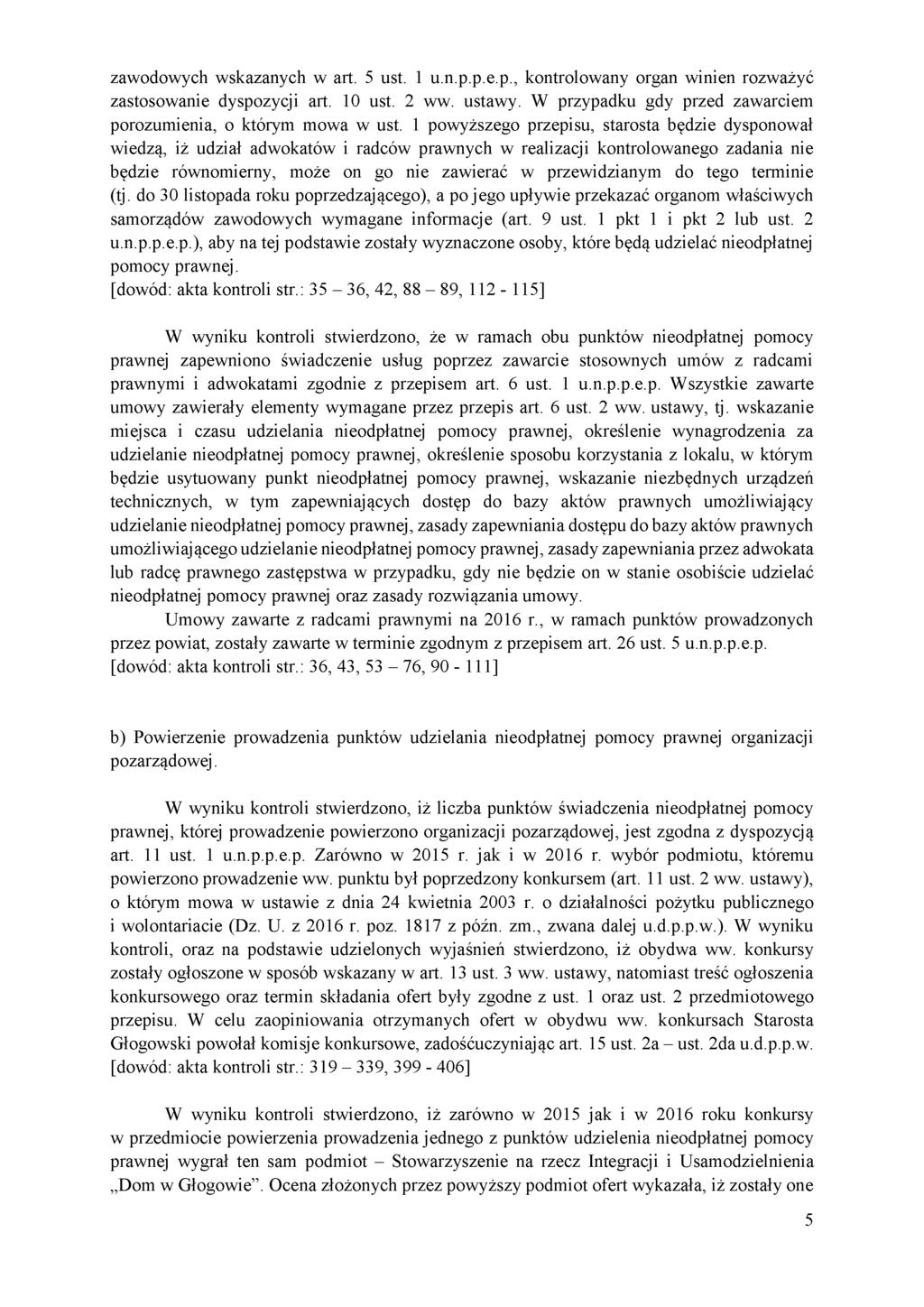 zawodowych wskazanych w art. 5 ust. 1 u.n.p.p.e.p., kontrolowany organ winien rozważyć zastosowanie dyspozycji art. 10 ust. 2 ww. ustawy.