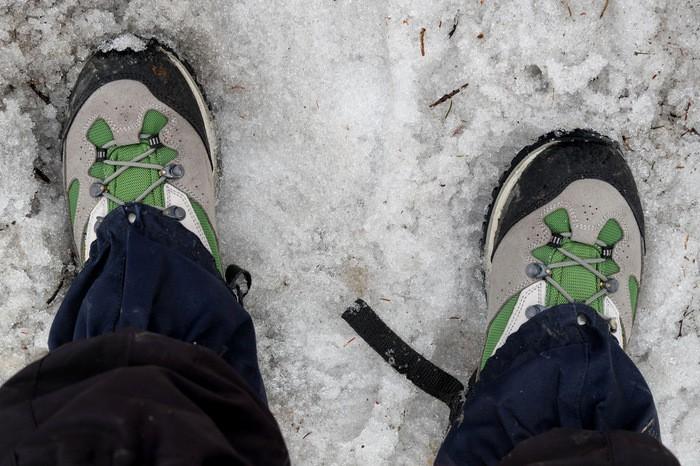 I ten cel osiągnięto z nawiązką w modelu AKU Transalpina GTX, łącznie przejście trasy, wraz z niezliczonymi postojami na fotografowanie, krążeniem po zagajnikach i zaroślach w poszukiwaniu lepszego