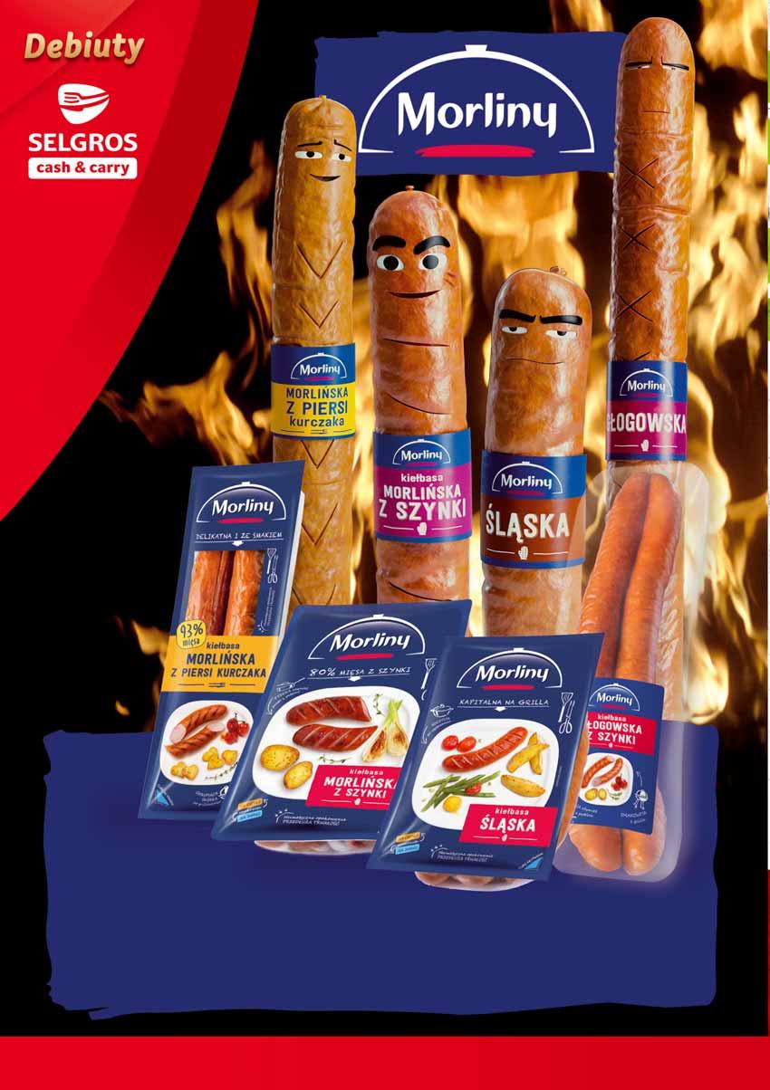 KIEŁBASA MORLIŃSKA Z PIERSI KURCZAKA 400 G 54659180 7 89 z VAT 8.