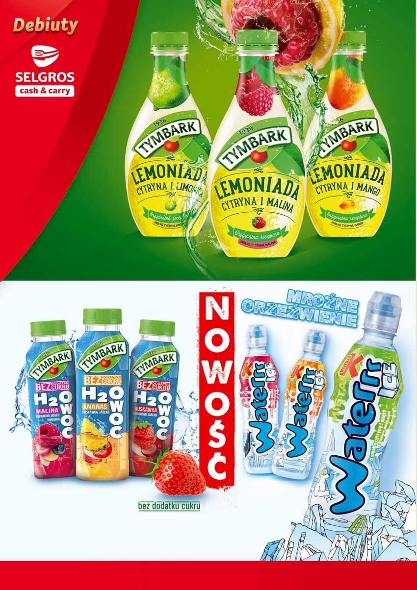 LEMONIADA TYMBARK 400 ML różne smaki pakowana po 12 szt. 71398226 1 29 z VAT 1.