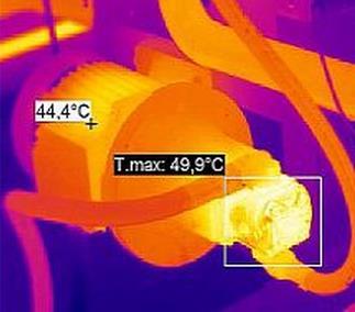 temperaturowe, które świadczą o nieprawidłowej pracy maszyn i