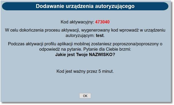 Rozdział 18 Urządzenia autoryzujące Do obsługi funkcjonalności dyspozycji za pomocą aplikacji mobilnej konieczne jest pobranie ze sklepu aplikacji mobilnej (Google Play (Android), App Store (ios))