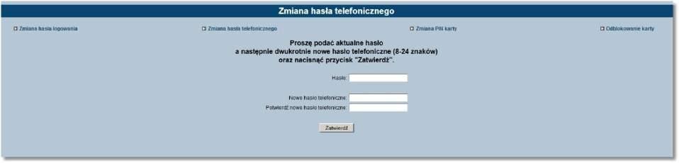 Rozdział 15 Konfiguracja 15.4. Zmiana hasła telefonicznego System def3000/ceb umożliwia zmianę hasła telefonicznego.