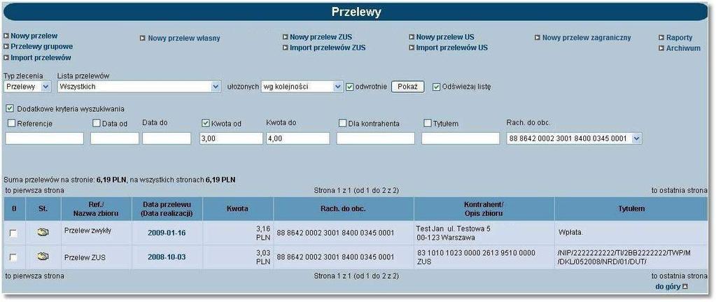 Rozdział 9 Przelewy 9.3.