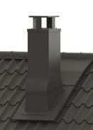 Pasuje do najczęściej występujących nachyleń dachu. Przejście dachowe dla kominów modułowych zachowuje doskonałą szczelność i jest łatwe w montażu.
