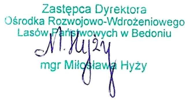 Nowy Bedoń, 05.09.2018 r. ST.1401.53.2.2018 (tylko drogą elektroniczną) Polski Związek Łowiecki Zarząd Okręgowy w Warszawie W nawiązaniu do pisma z Dyrekcji Generalnej Lasów Państwowych z dnia 29.08.