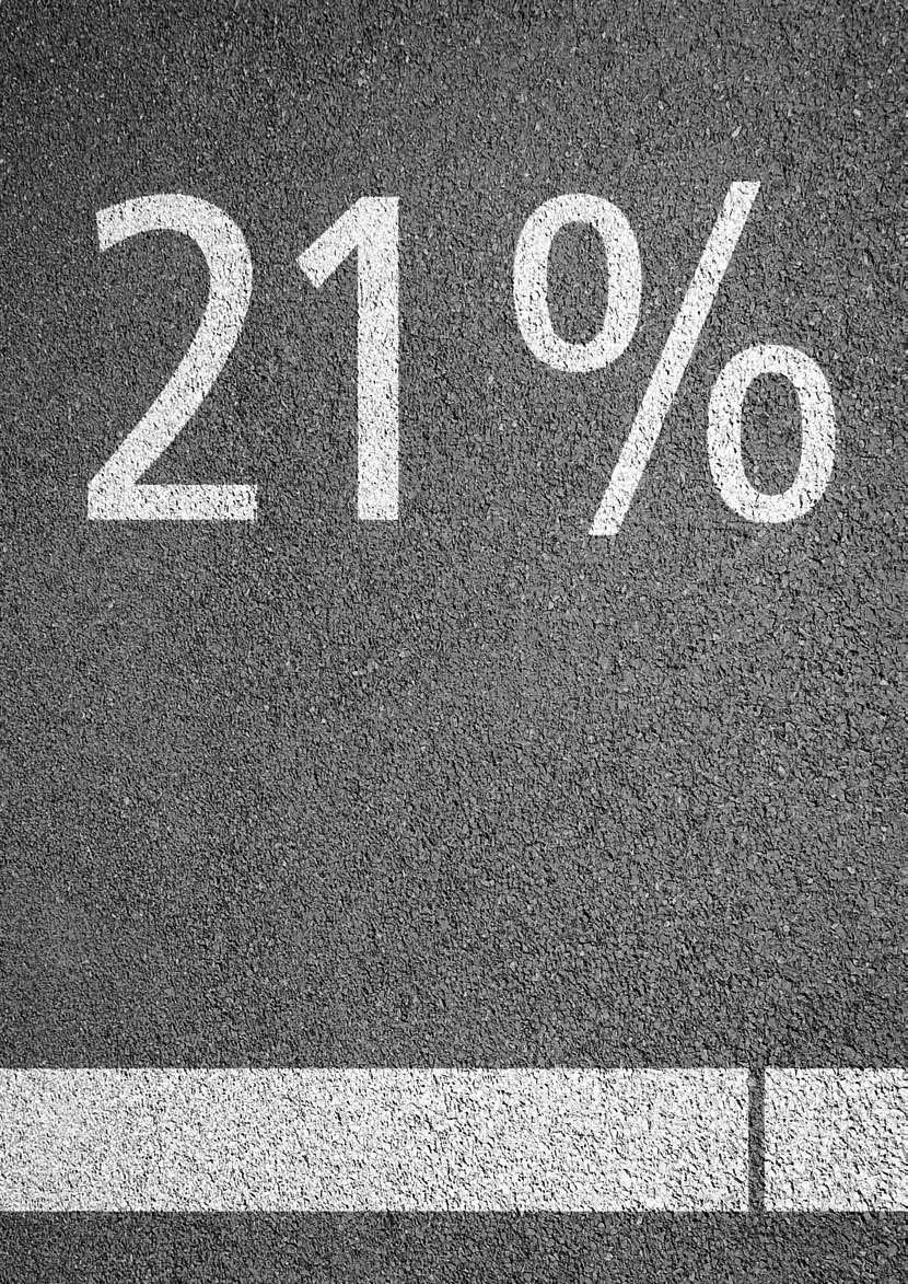 Żywica natryskowa Triflex Preco Cryl Spritzharz 98:2 jest o 21% wydajniejsza od innych produktów tego typu.