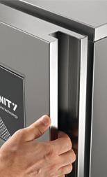 szokowe sterowane rozmrażanie utrzymywanie - chłodzenie POZOSTAŁE FUNKCJE: dowonie programowany cyk kombi możiwość zapisania własnych programów (mniejszy ubytek wagi dzięki cykom