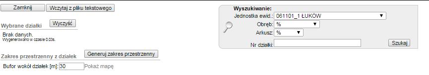3.1.1.1. Prezentacja przestrzenna zgłaszanej pracy geodezyjnej Warunkiem niezbędnym zapisania zgłoszenia pracy geodezyjnej w systemie COMARCH ERGO jest określenie zakresu tej pracy poprzez: A.