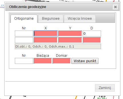 Wcięcia liniowe Rys.