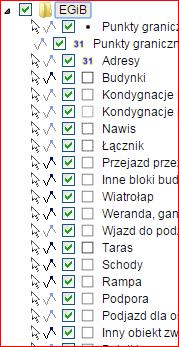 Rys. Legenda 3.2.4. Edycja istniejącego obiektu.
