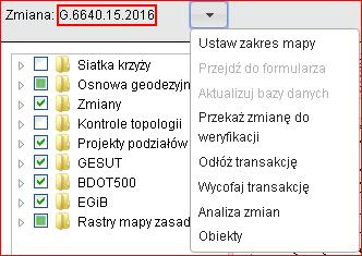 Zamknięcie zmiany Po zakończeniu aktualizacji należy zamknąć zmianę w celu przekazania do weryfikacji
