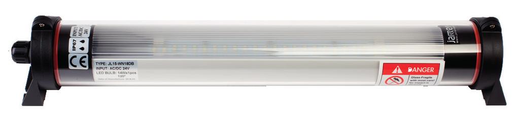 JL-W Seria LAMPY LED IP67 Kąt świecenia 120. Wyposażone w sterownik LED, zasilanie (100V~240V) (50Hz/60Hz).