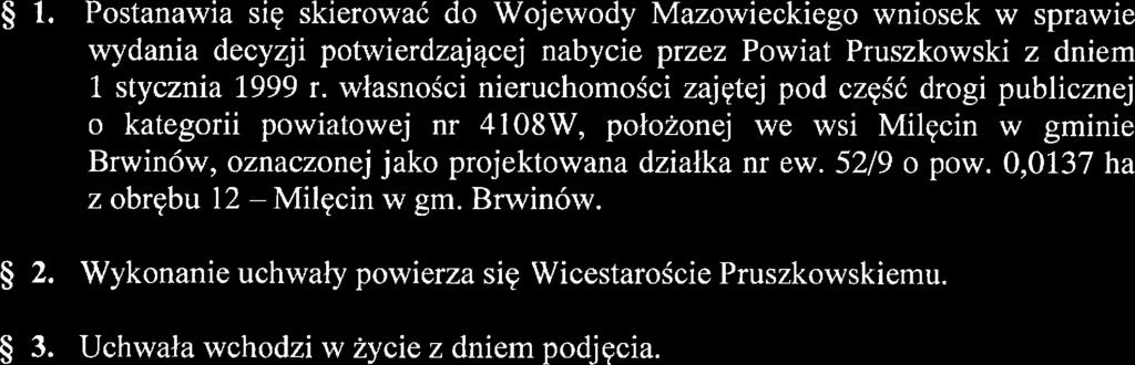 nr ew.  0,0137 ha z obrębu 12 Milęcin w gm.
