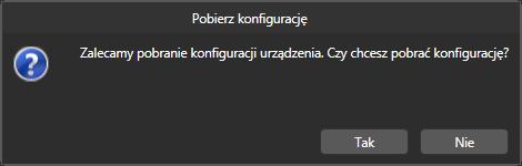 Kliknij w ikonę Szukaj(LAN). Twój komputer musi mied adres IP w tym samym zakresie co switche (domyślnie: 10.xxx.xxx.xxx i maska 255.0.0.0). Sprawdź ustawienia zapory, jeżeli nie znaleziono urządzeo.