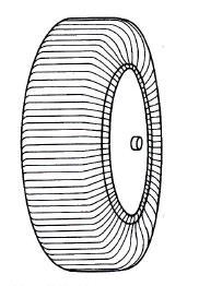 a) b) c) Rys. 2. Schemat: a) osnowy opony diagonalnej. Kąt ζ w oponach samochodów osobowych wynosi ok. 30-40 ; b) osnowy opony radialnej.