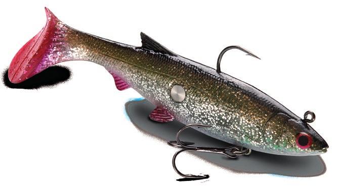 Knock'r minnow Njwżniejsze cechy: Prmetry: Uzbrojon przynęt miękk