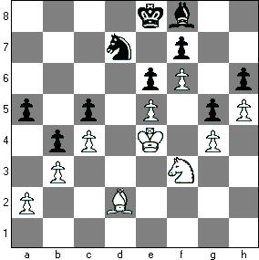 36.Sg5 hg5 37.Gg5 Sb6 38.Ge3 a4 39.g5 a3 40.